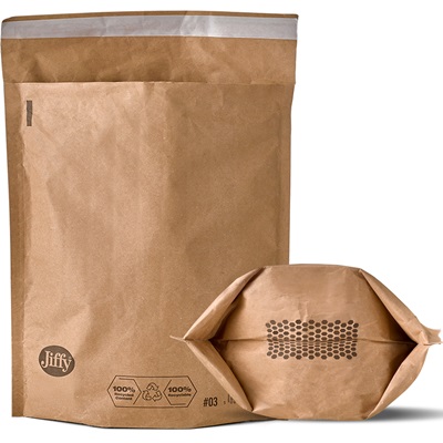 10 x Jiffy Expandable Padded Mailers Bags Size 3 (265x310x140mm)